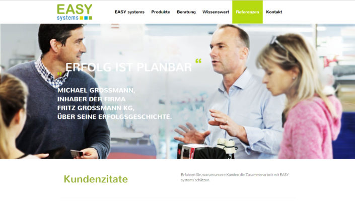 Erklärvideo Easy Systems Das Produktvideo erklärt die Vorteile dieser Software