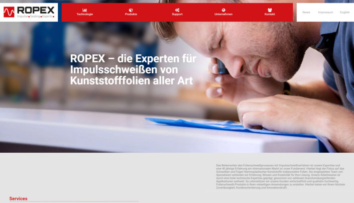 ropex-index Industriefotografie Portrait Ropex